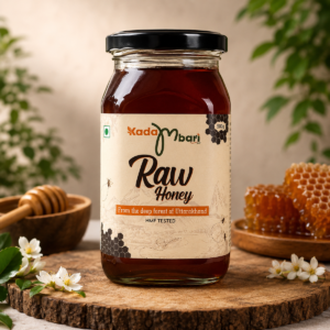 KadaMbari Raw Forest Honey 500gm Pure Natural Honey from Uttarakhand Forests