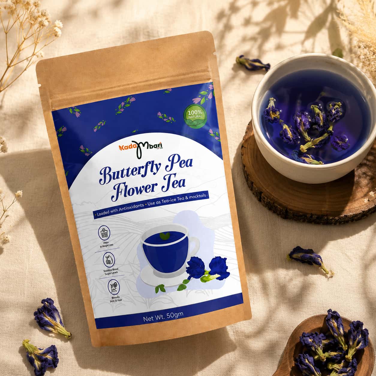 KadaMbari Butterfly Pea Flower Tea